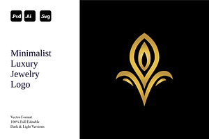 Minimalist Luxury Jewelry Logo, a Branding & Logo Template by Luxury Logos