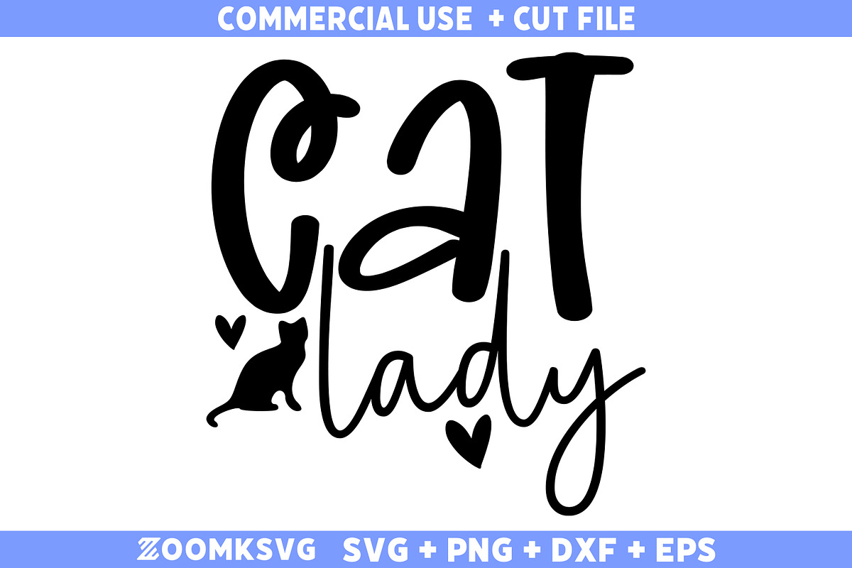 Cat SVG Bundle 20 Designs, an Illustration by ZoomkSVG (Photo 11 of 42)