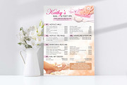 EDITABLE PRICE LIST TEMPLATE, a Print Template by Rin.Freelancer (Thumbnail 2 of 3)