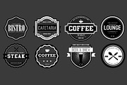 Vintage Cafe & Lounge Logo Badge, a Branding & Logo Template by ORCA Creative Store (Thumbnail 3 of 5)
