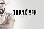 BEARD COWBOY, a Slab Serif Font by M#RM#N (Thumbnail 5 of 5)