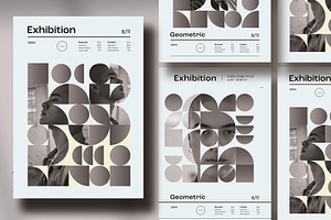 Geometric Poster with Photography, a Poster Template by wavebreak