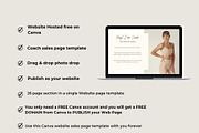 Coach Sales Page Template Canva, a Landing Page Template by Deepa Template Studio (Thumbnail 3 of 10)