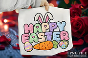 Crochet Happy Easter Png, Easter Png, an Illustration by Canvas Craft (Thumbnail 1 of 7)