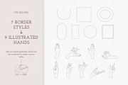 Feminine Hands Logo Templates, a Branding & Logo Template by On Point Studio (Thumbnail 3 of 6)