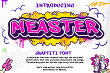 Measter Graffiti Font