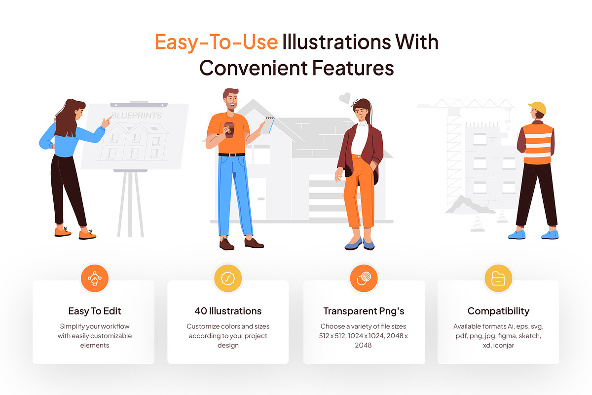 Real Estate Flat Illustrations, a Person Illustration by Vectors Market (Photo 2 of 8)