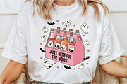 Pink Halloween PNG, an Illustration by DreamCafeArt (Thumbnail 2 of 7)