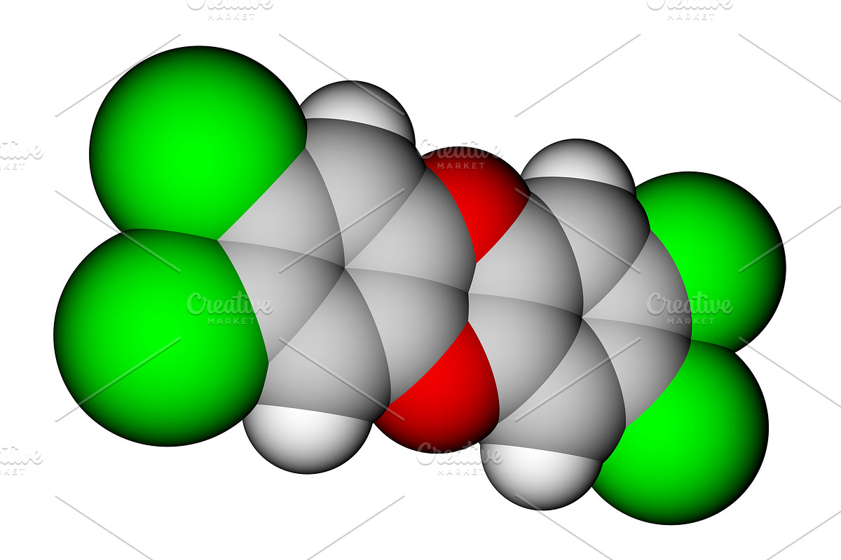 Poison 2,3,7,8-Tetrachlorodibenzo-p-, an Illustration by Leonid Andronov