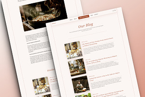 Grace - Restaurant Framer Template