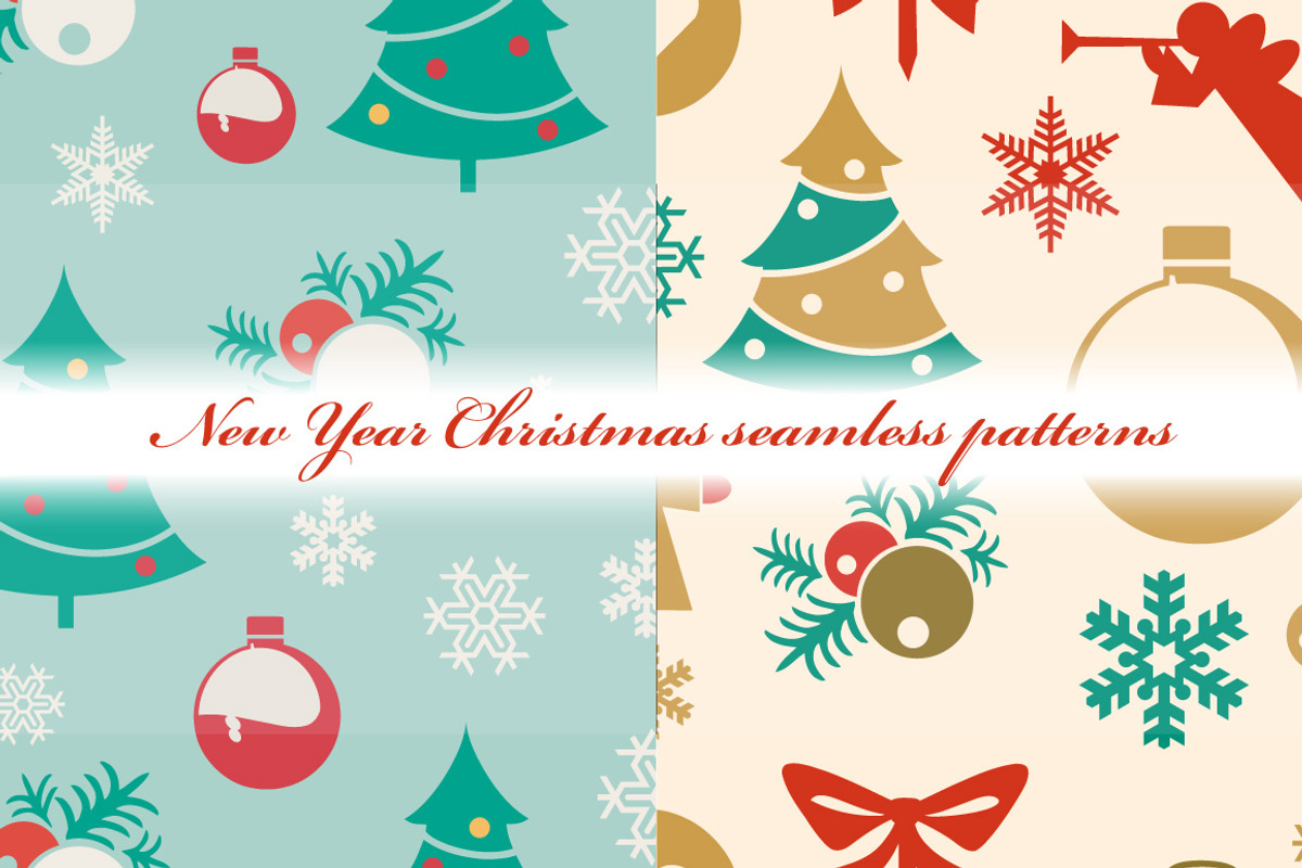 Seamless pattern for Christmas, a Pattern Graphic by AlexZeL (Photo 1 of 5)