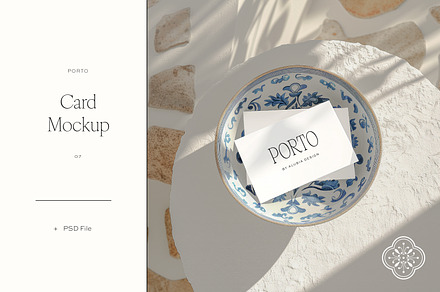 Porto Card Mockup