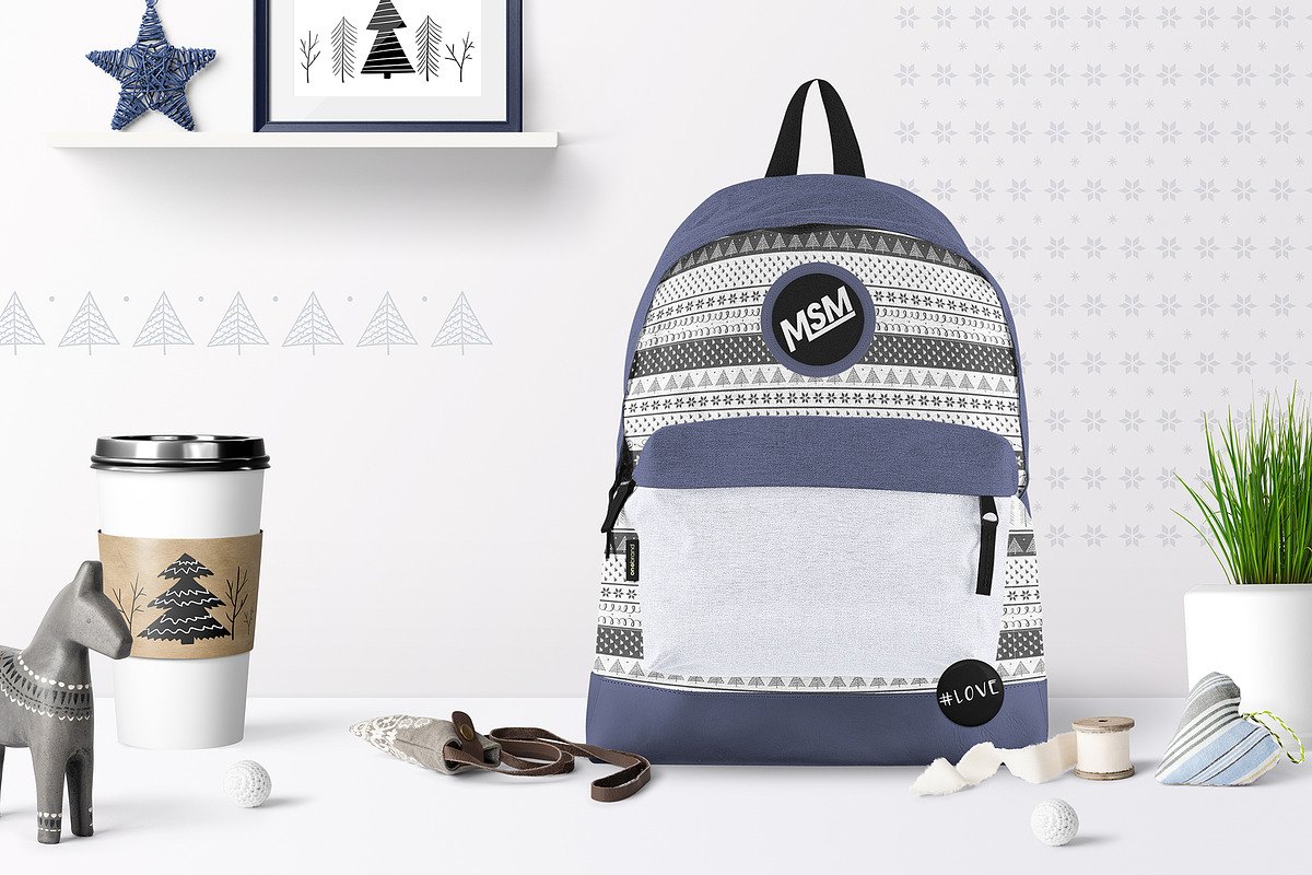 Winter Forest /// seamless patterns, a Pattern Graphic by catary art (Photo 2 of 7)