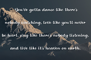 Apple | Script Font, a Script Font by Scratchones (Thumbnail 7 of 8)