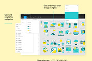 Veksy Finance Illustrations, a Finance Illustration by Welovegraphics (Thumbnail 6 of 7)