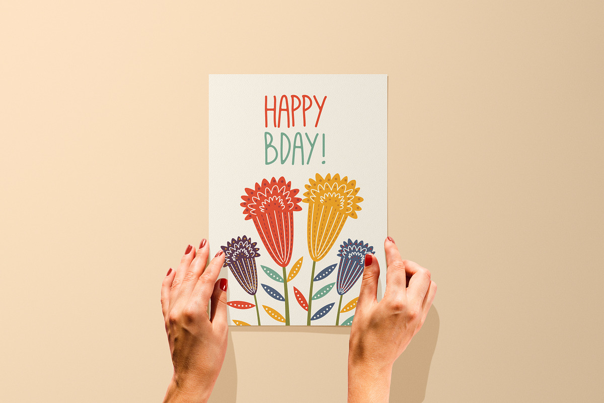 5X7 Greeting Cards Mockup VOL2, a Books & Magazine Mockup by Catkie - Digital Art (Photo 11 of 11)