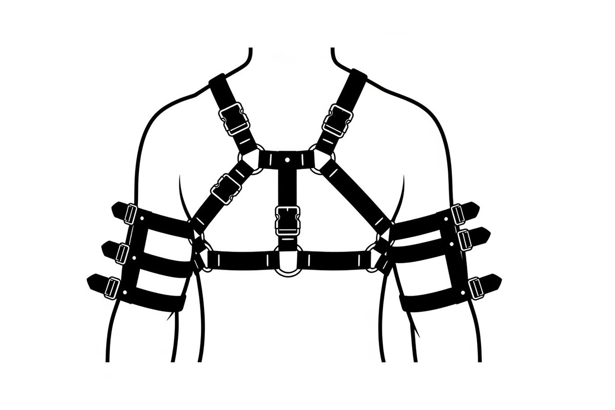 Futuristic Body Harness Fashion, a Graphic by Gfx_Store (Photo 3 of 10)