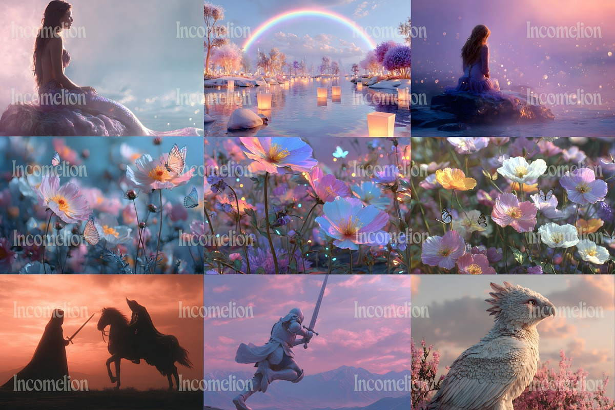 130 Pastel Fantasy Stock Photos, an Arts & Entertainment Photo by Incomelion (Photo 16 of 17)