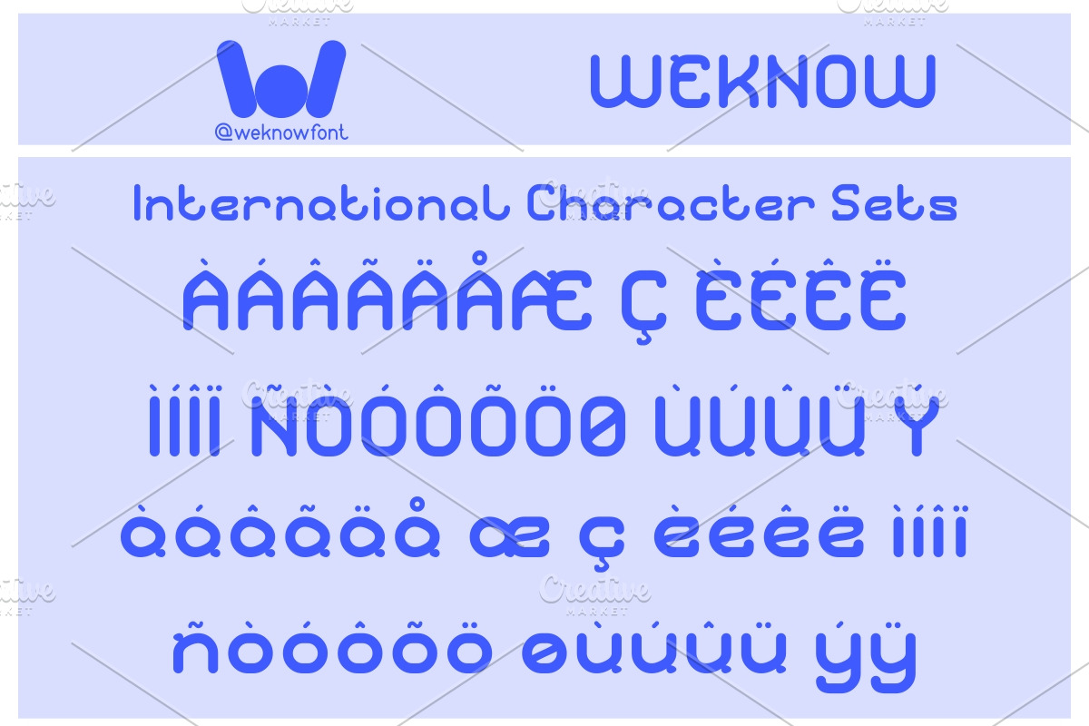 Future Mind font, a Font by weknow (Photo 8 of 8)
