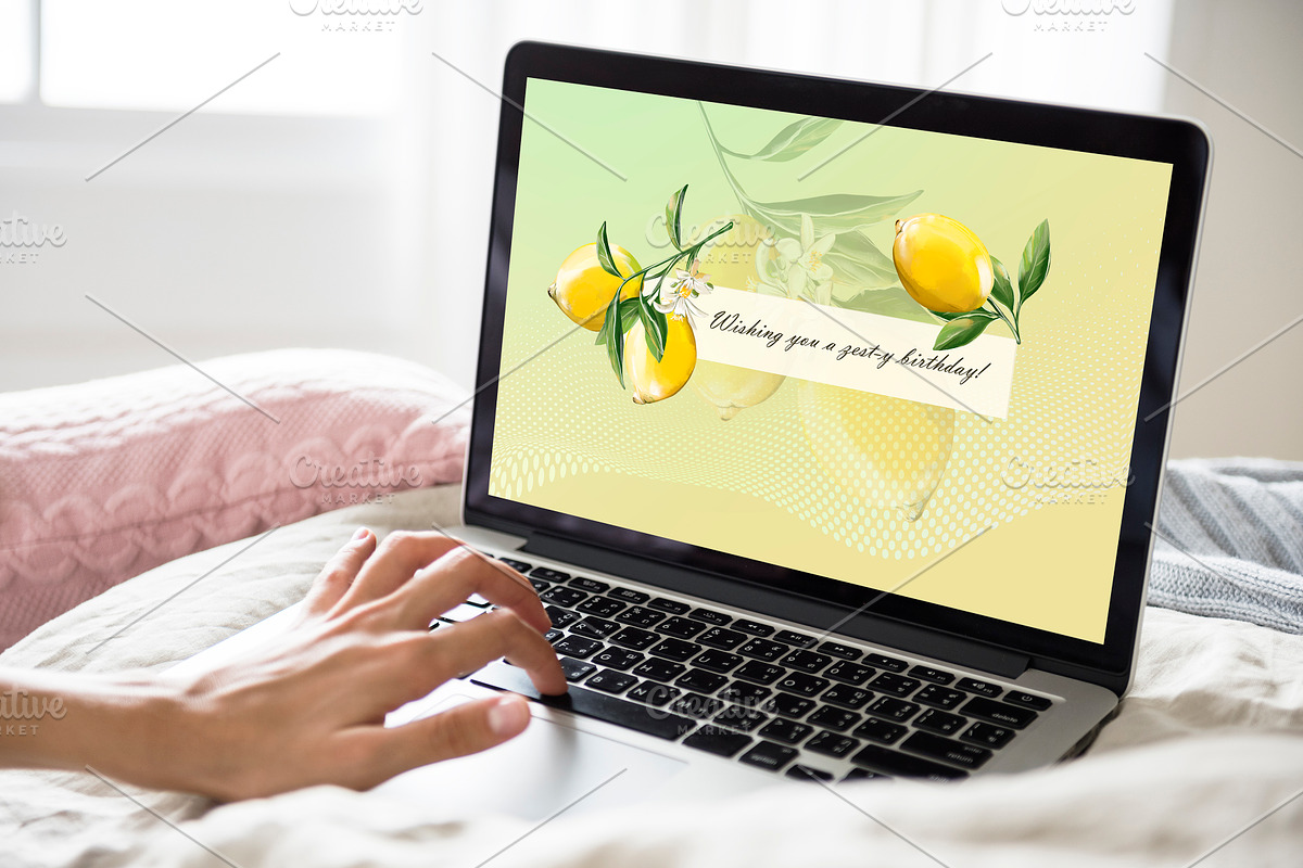 Lemons Clipart Set, a Seasonal Illustration by Leonaa art (Photo 11 of 11)