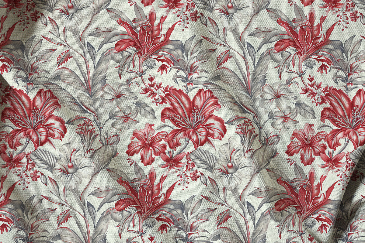 Toile Vintage Print Design Patterns