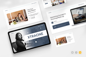 Strategy Marketing Google Slide, a Presentation Template by Annora Studio