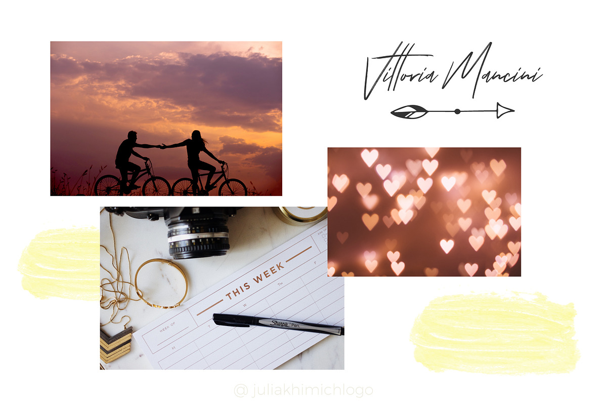 Logo Pack Vol.2. Romantic & Wedding, a Branding & Logo Template by Mint Air Studio (Photo 6 of 22)