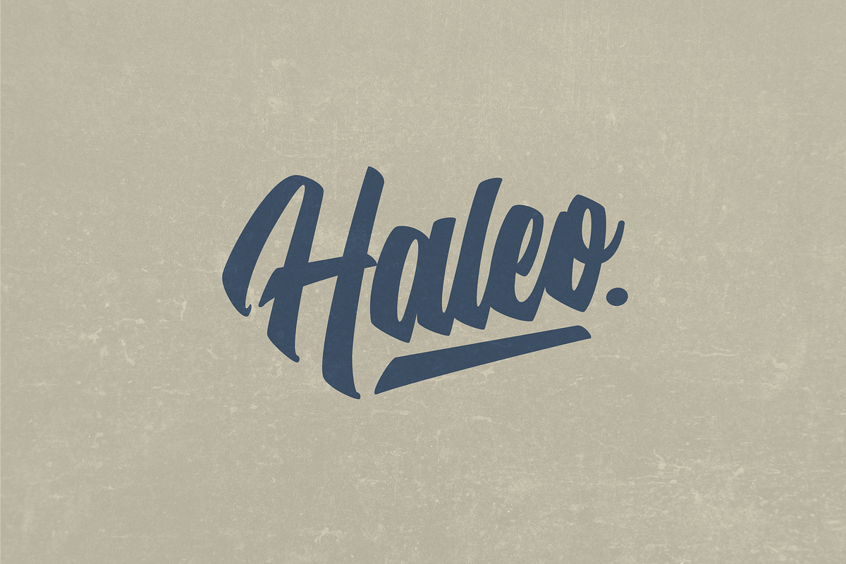 Heiback Script Font, a Script Font by Naufal Labs (Photo 3 of 15)