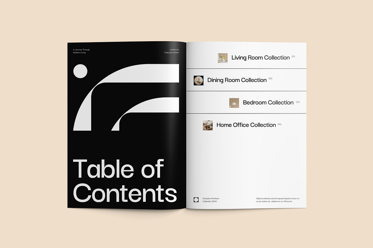 Modern Furniture Product Catalog preview 3