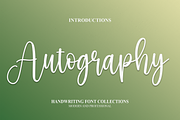 Autography | Script Font, a Script Font by Scratchones (Thumbnail 1 of 6)