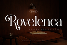 Rovelenca Modern Luxury Serif Font