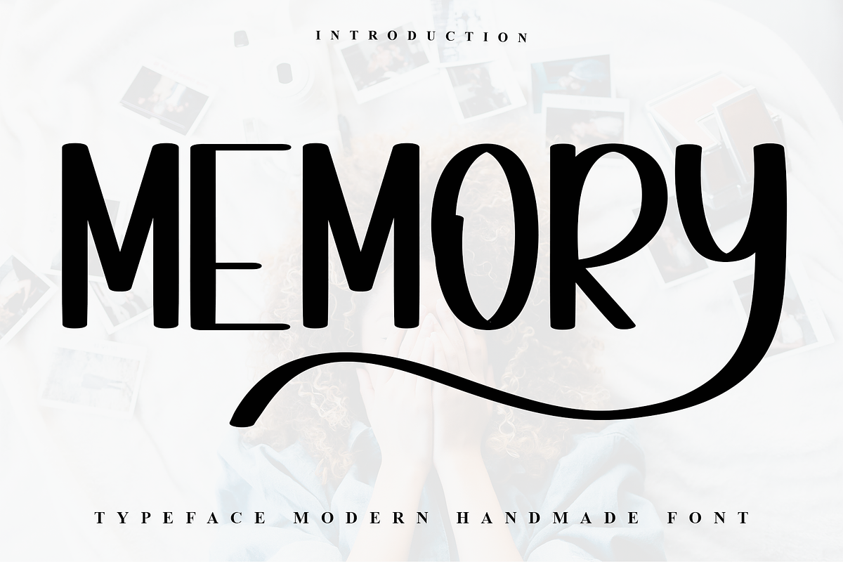 Memory, a Sans Serif Font by FreshTypeINK (Photo 1 of 7)