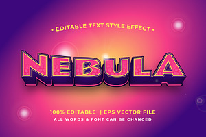 Editable Vector Text Effect Vol.3