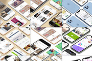 ALL 3D iPHONE MOCK-UP BUNDLE VOL-9, an iPhone Mockup by Graphicsworld125 (Thumbnail 2 of 19)