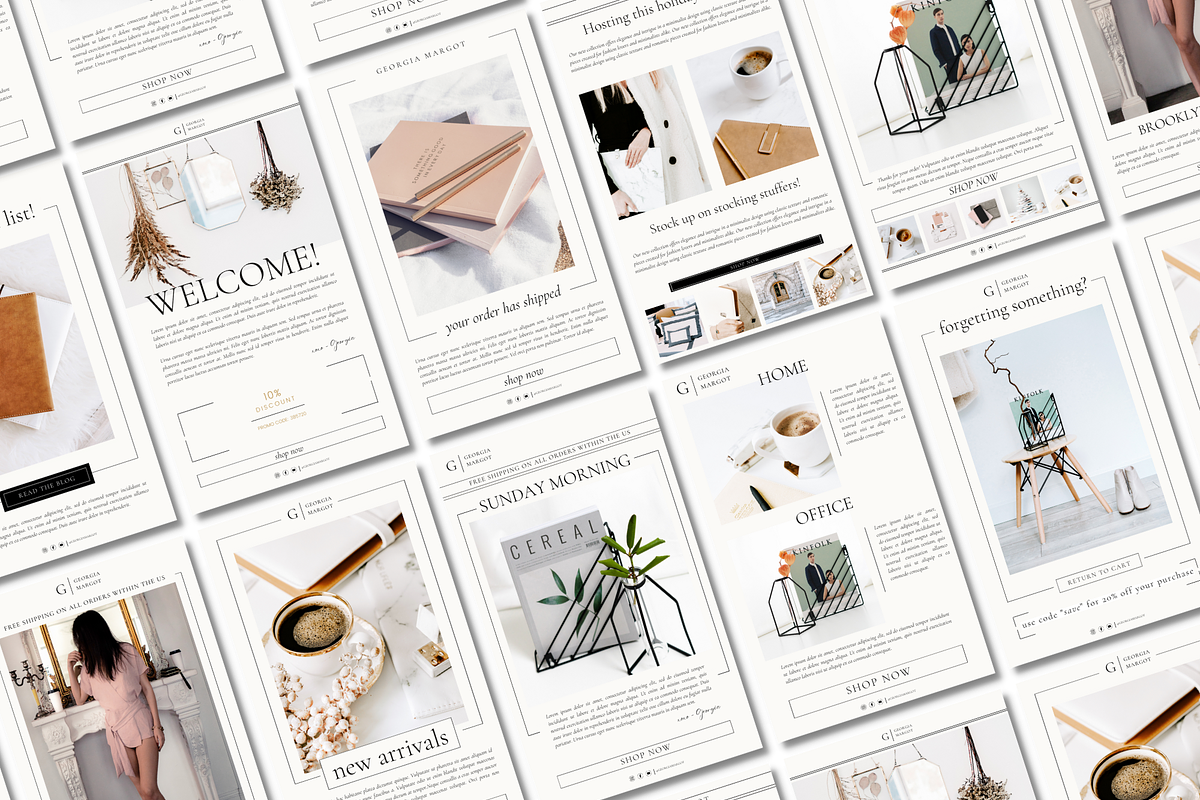Email Newsletter | Simple, a Templates & Theme by The Edits Shop (Photo 3 of 6)