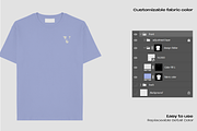 Jacquard T-shirt mockup, a Shirt Mockup by Voyage Studio (Thumbnail 3 of 3)