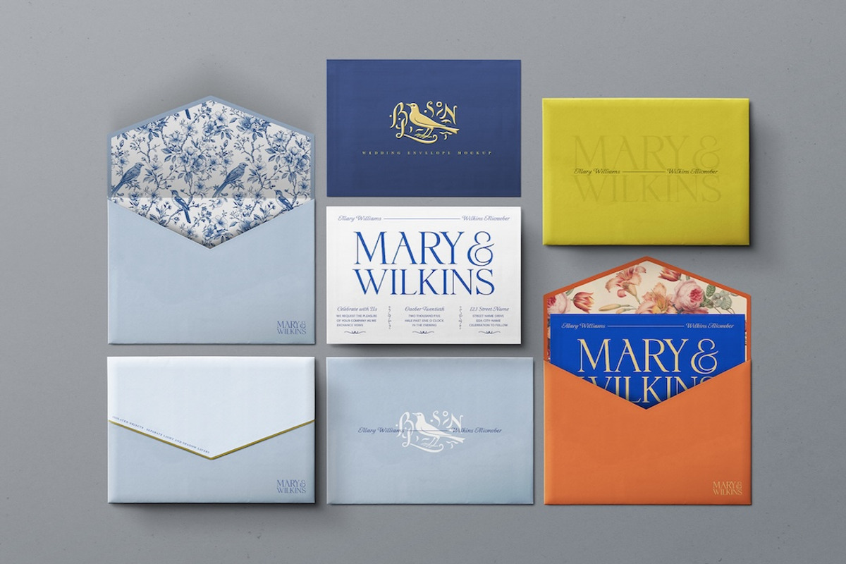 Wedding Invitation Mockup - Envelope, a Mockup by Avelina Studio (Photo 1 of 3)