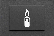 Candle Flame Vector, an Object Illustration by Vectorium Studio (Thumbnail 4 of 4)