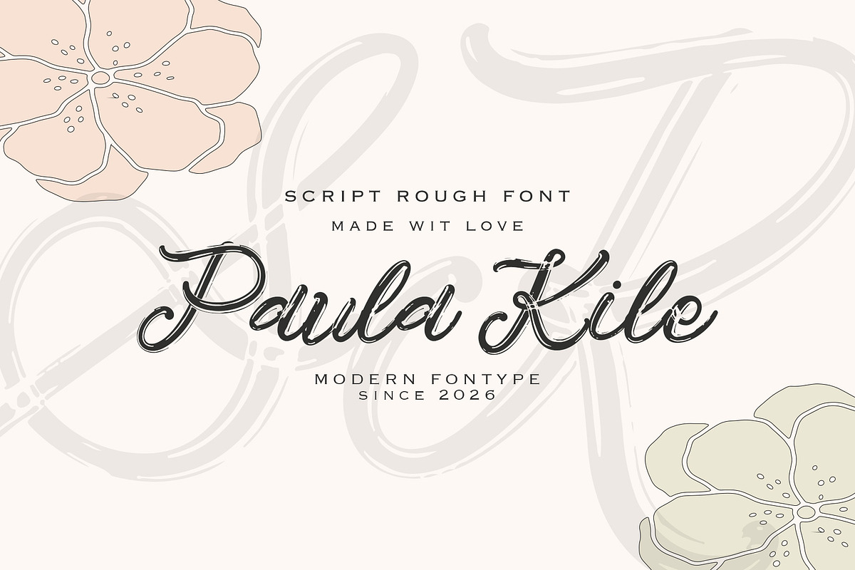 Slectife Raytira, a Handwritten Font by HaKi Studio (Photo 5 of 7)