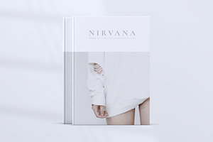 Nirvana Minimal Lookbook Magazines