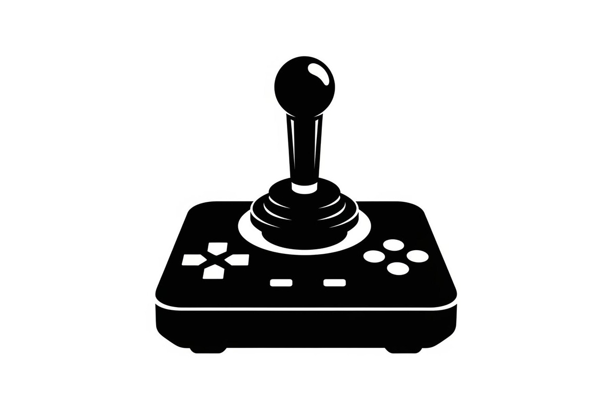50 Retro Gaming Joystick Vector Bund, an Illustration by Creativeshirt (Photo 31 of 51)
