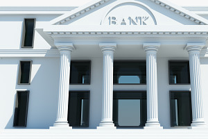 Bank Building Symbol