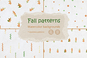 Autumn leaves backgrounds., a Pattern Graphic by Anna Kopylova (Thumbnail 1 of 3)