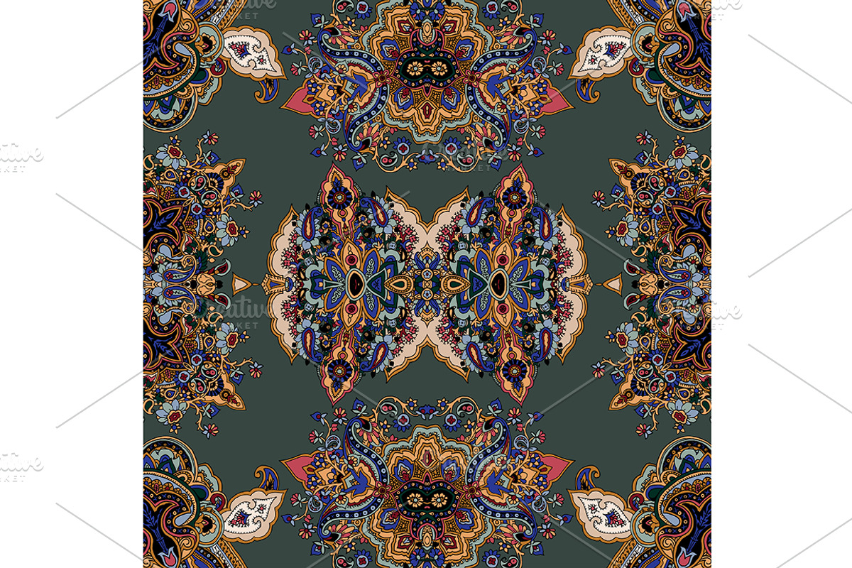 Paisley Vector Bundle, an Illustration by StabuLaRasa illustration (Photo 20 of 27)