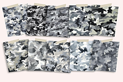 Gray Camouflage Seamless Patterns, a Pattern Graphic by PrintablesByFranklyn (Thumbnail 8 of 10)