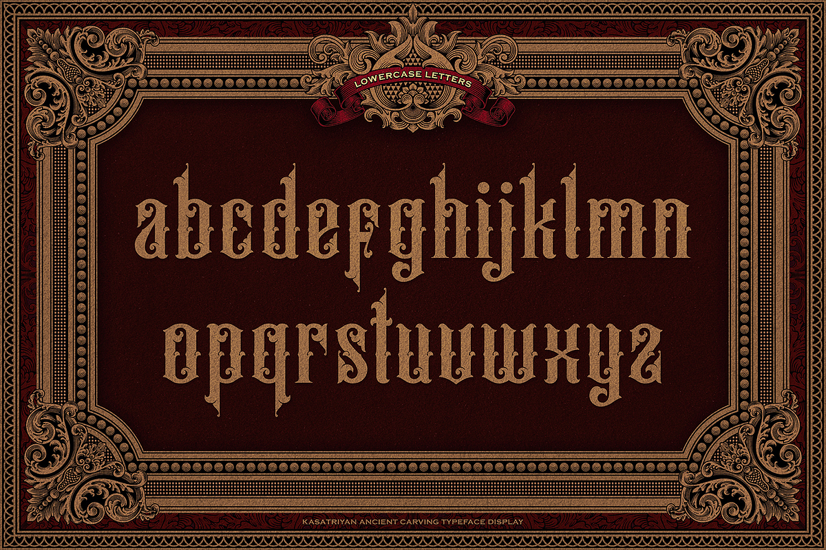 Kasatriyan Ancient Typeface, a Serif Font by Sitintahitam (Photo 10 of 24)