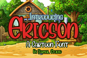 Ericson, a Script Font by Zaenal Studio (Thumbnail 1 of 8)