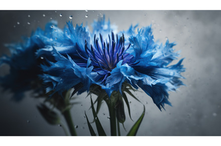 Natural Background with Cornflowers, a Nature Photo by BazziBa♥
