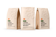 Coffee Pouch Packaging Design Mockup, a Packaging Mockup by Ram Studio (Thumbnail 11 of 11)