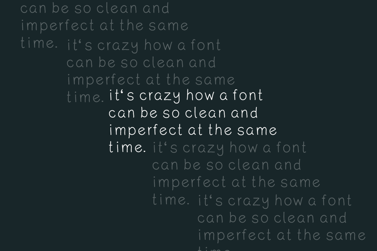 Kanada - Font preview 4